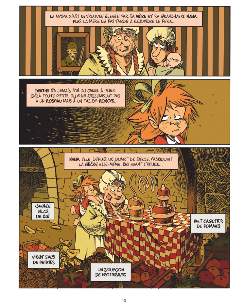©Mamie Luger tome 1 Casterman planche 13