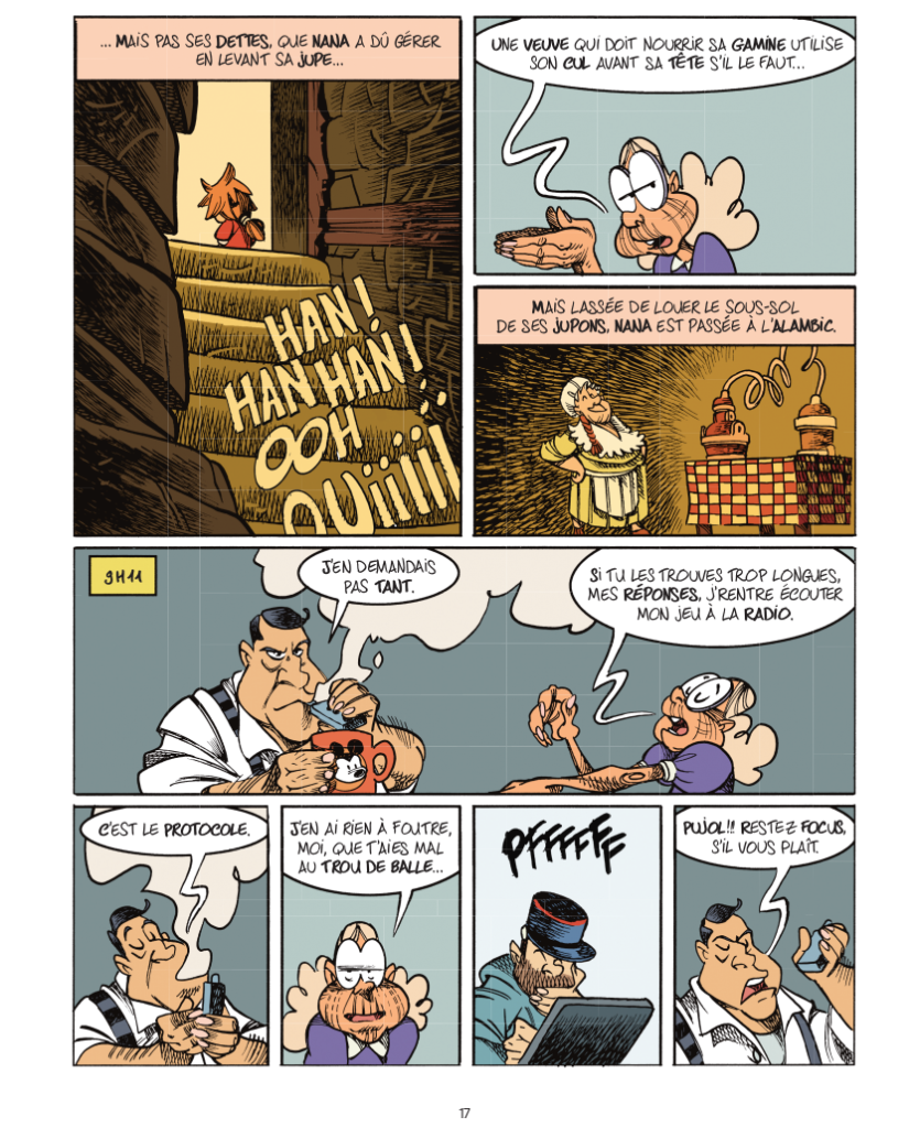 ©Mamie Luger tome 1 Casterman planche 17