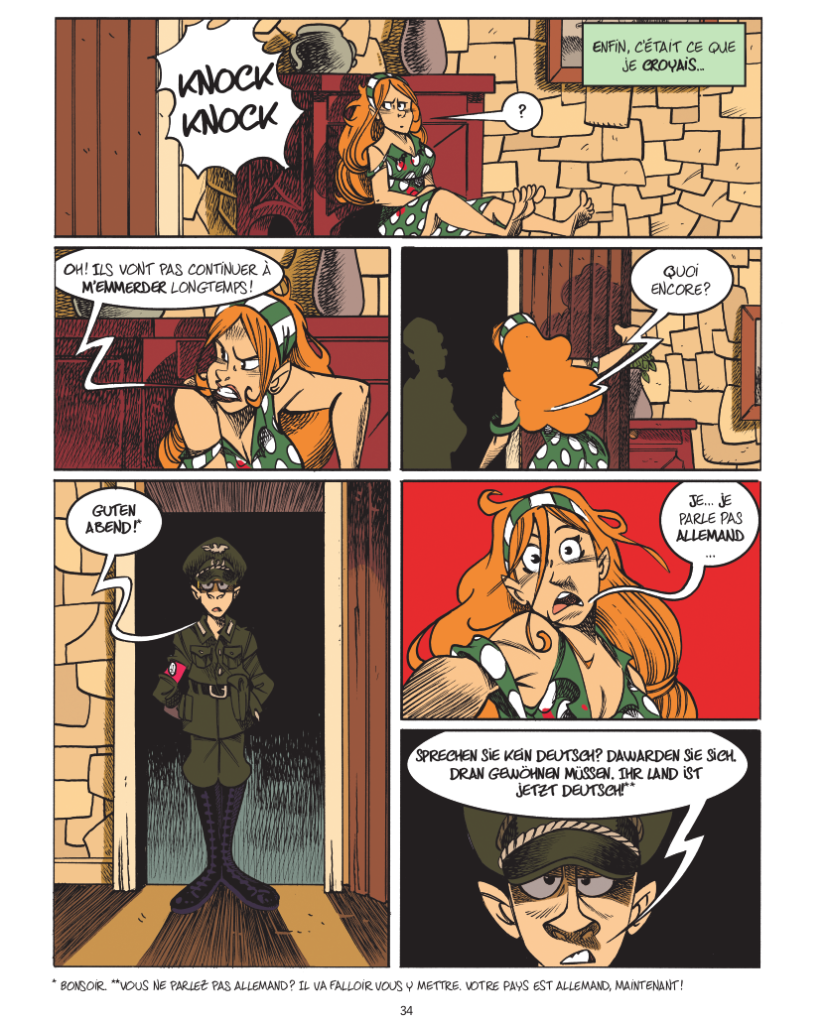©Mamie Luger tome 1 Casterman planche 34