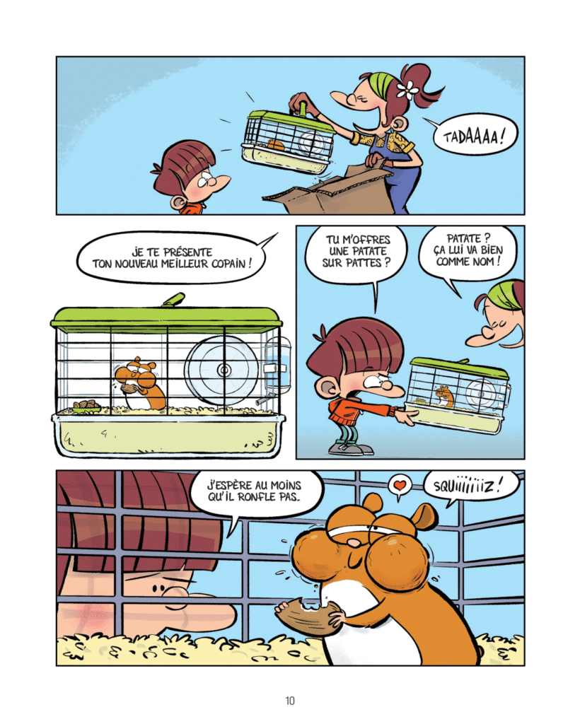Mon copain Patate va tout déchirer ! Glénat planche 10