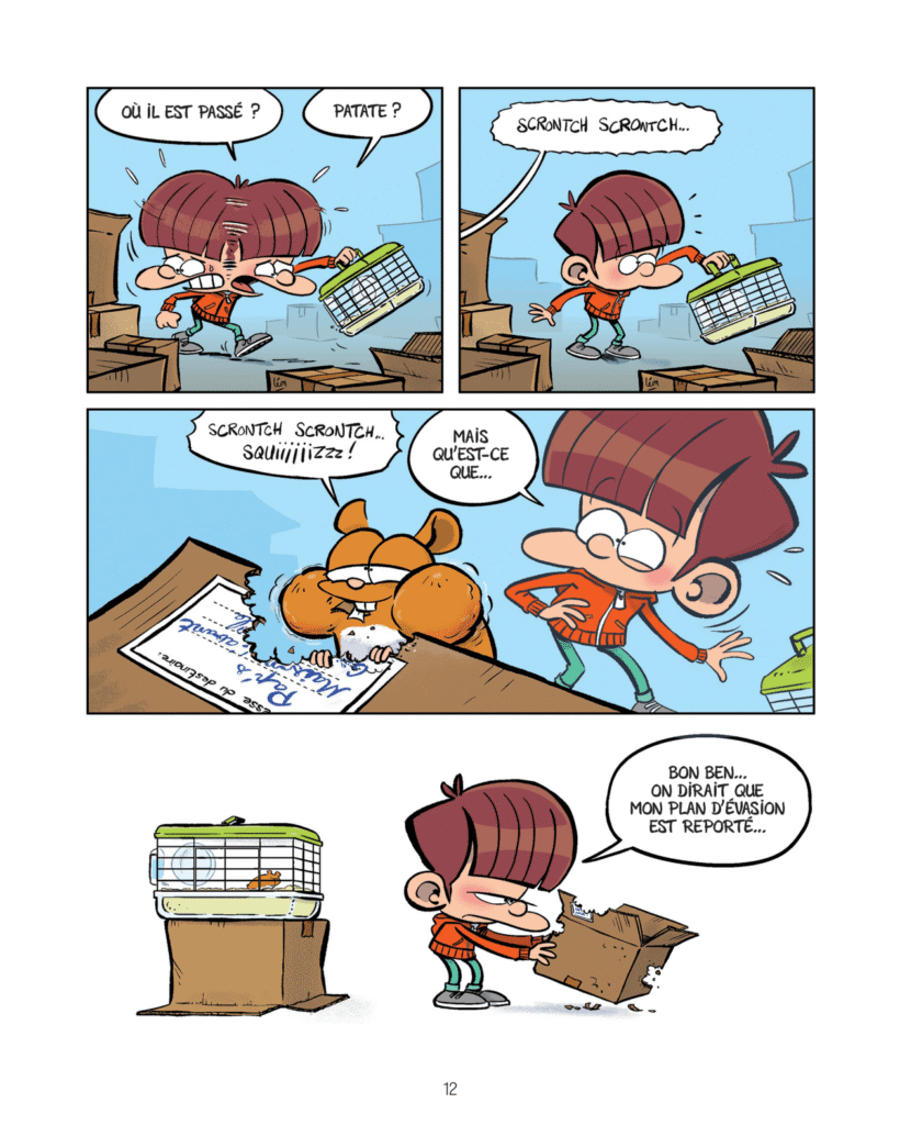 Mon copain Patate va tout déchirer ! Glénat planche 12