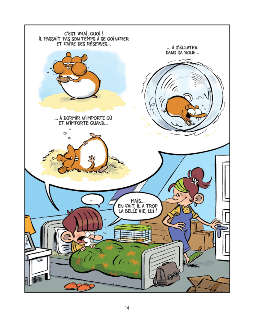 Mon copain Patate va tout déchirer ! Glénat planche 14