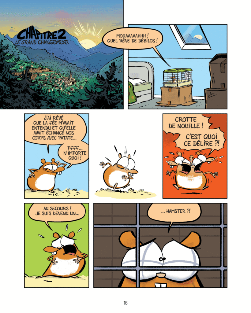 Mon copain Patate va tout déchirer ! Glénat planche 16