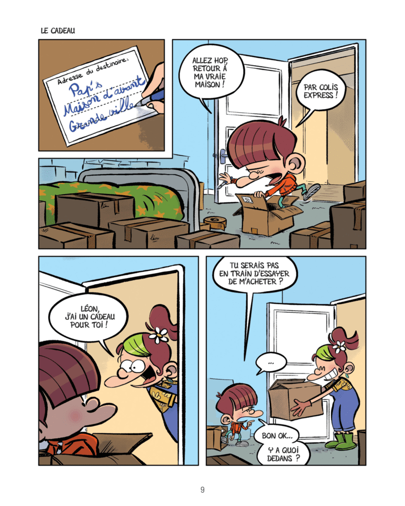 Mon copain Patate va tout déchirer ! Glénat planche 9