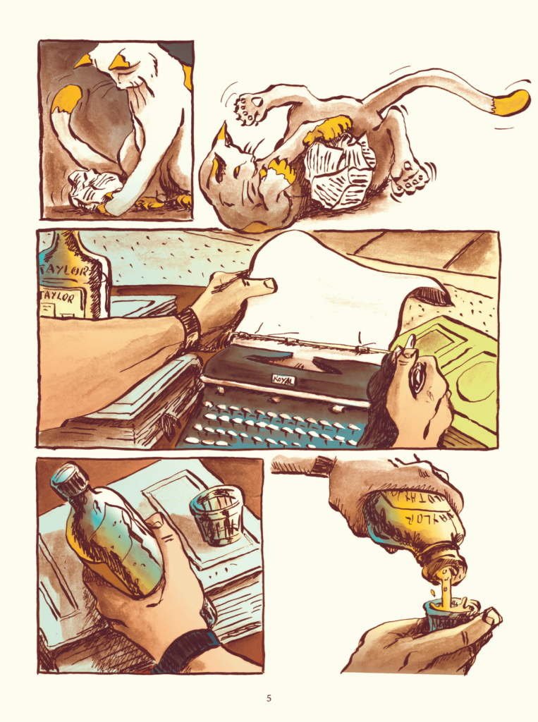 Hemingway, la jeune fille et la mer Dargaud planche 5