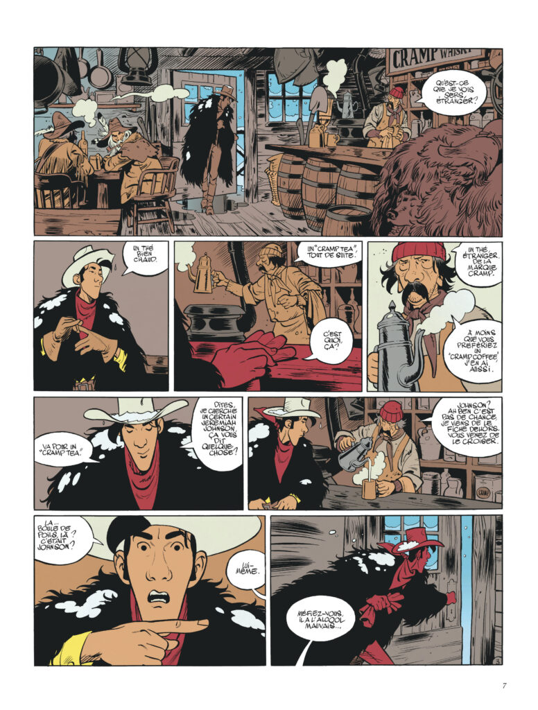 La longue marche de Lucky Luke Lucky Comics (Dargaud) p7