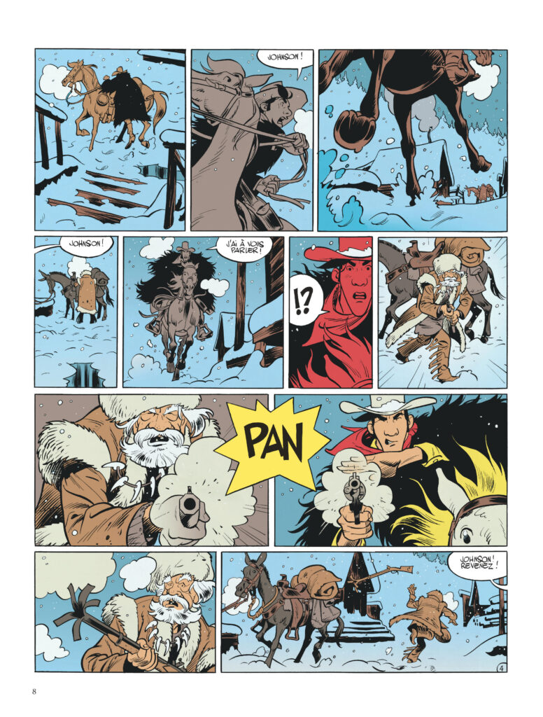 La longue marche de Lucky Luke Lucky Comics (Dargaud) p8