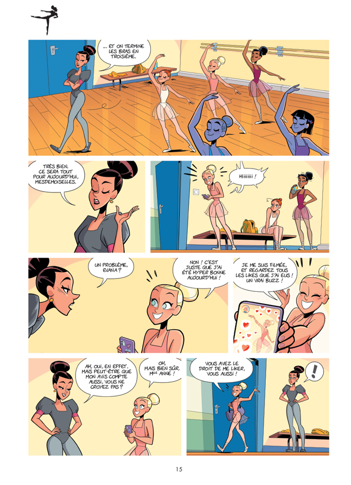 Studio Danse Academy tome 1 Bamboo planche 15