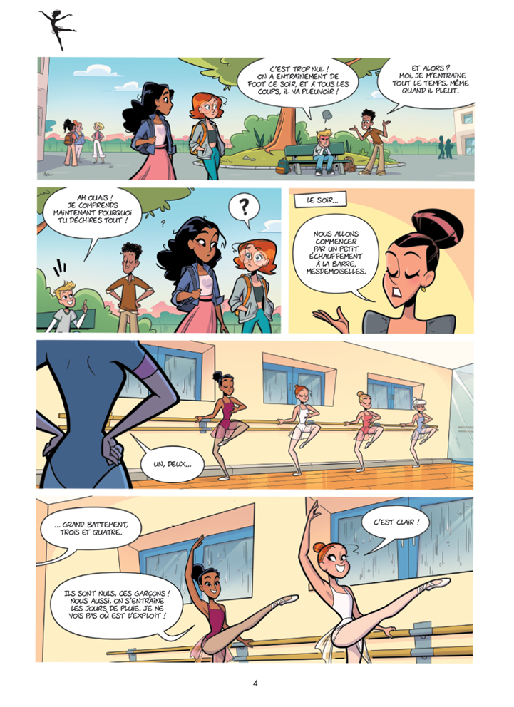 Studio Danse Academy tome 1 Bamboo planche 4