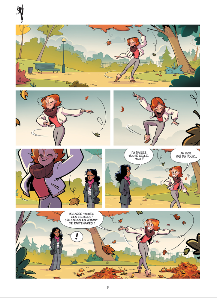 Studio Danse Academy tome 1 Bamboo planche 9
