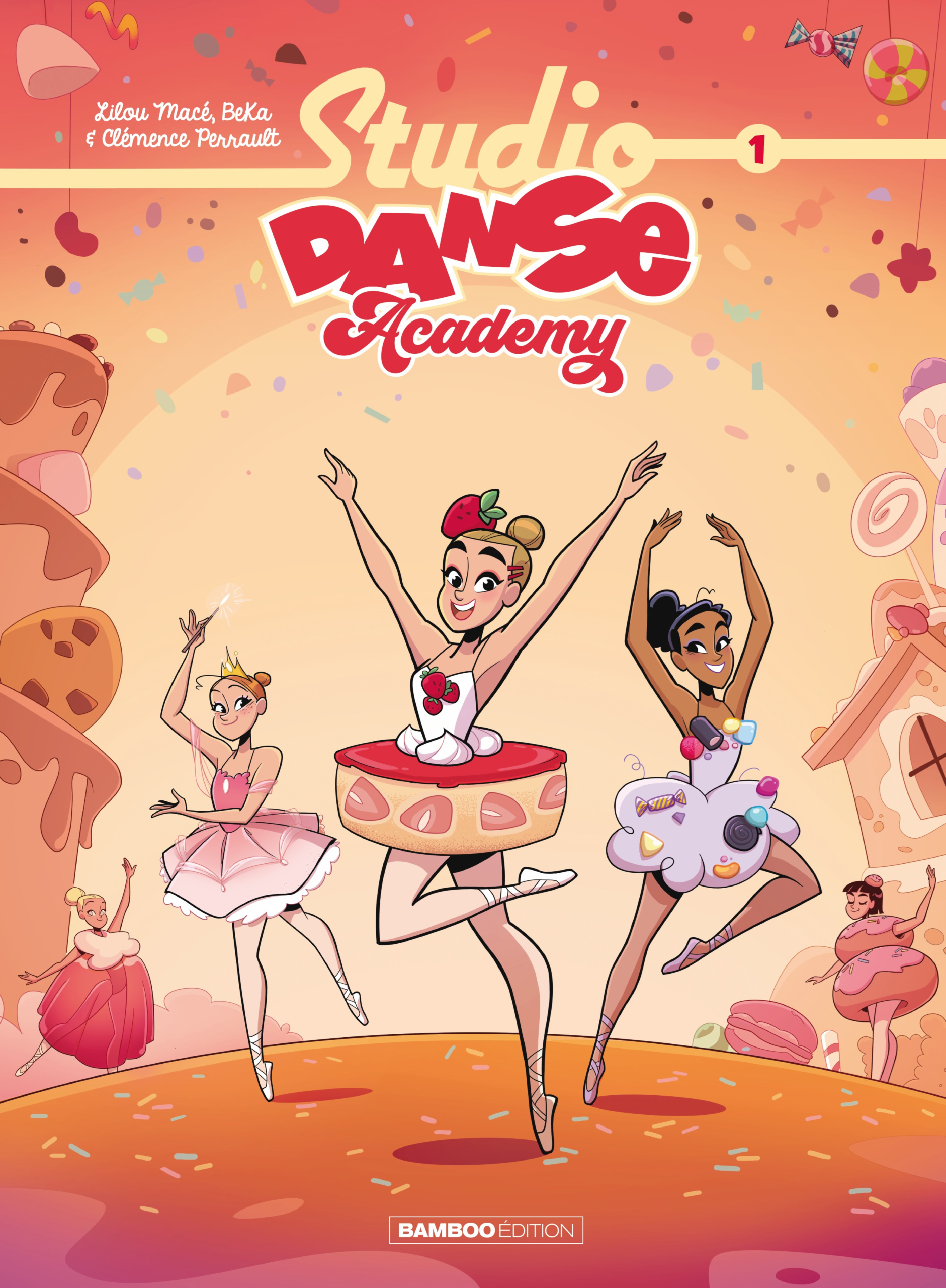Studio Danse Academy tome 1 Bamboo couverture