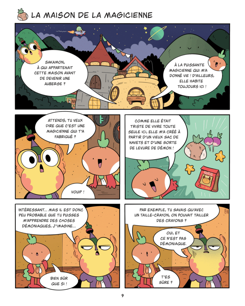 Sakamon Castle tome 1 Glénat p9