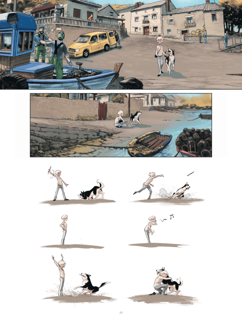 Attends-moi Le Lombard planche 22