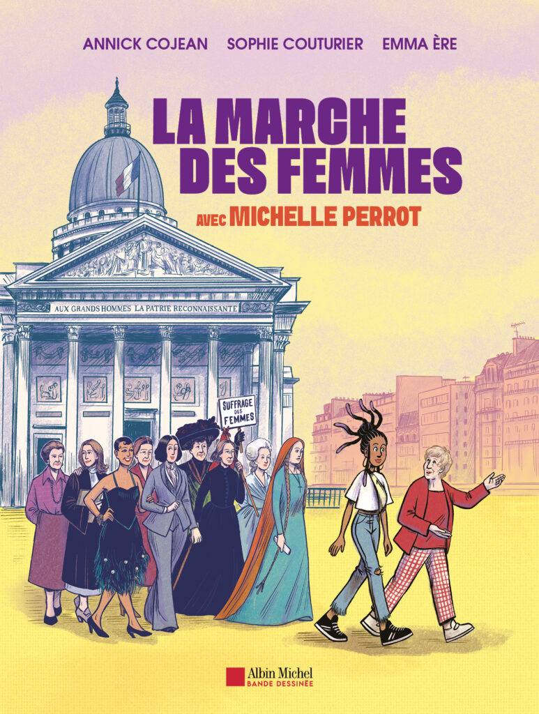 La marche des femmes Albin Michel Bande Dessinée couverture