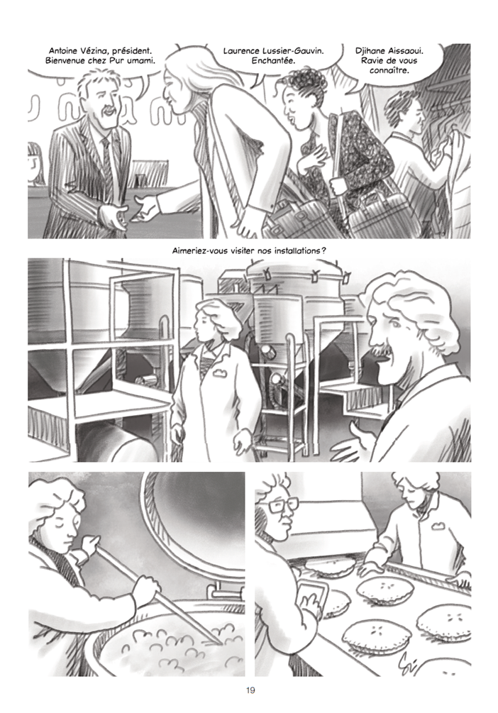 Laurence à son insu©Éditions Mécanique Générale couverture planche 19