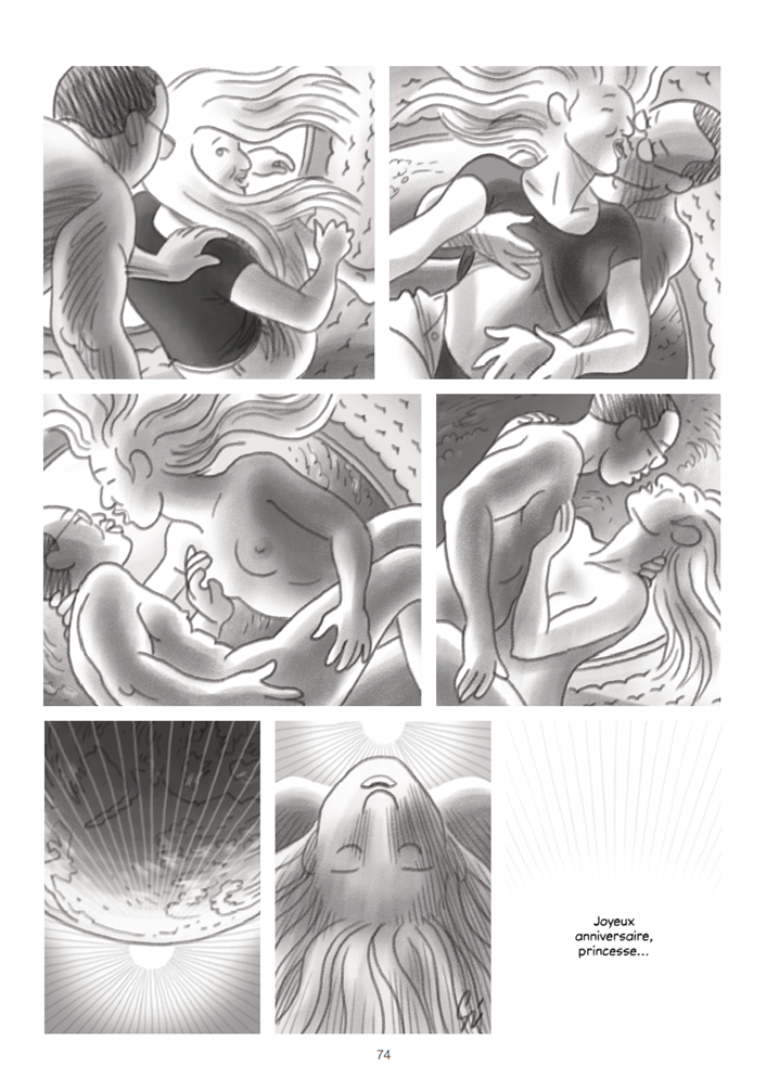 Laurence à son insu©Éditions Mécanique Générale couverture planche 74