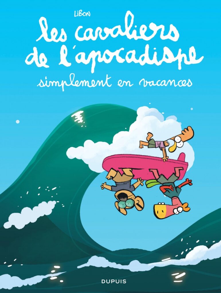 Les cavaliers de l'apocadispe tome 6 Dupuis couverture