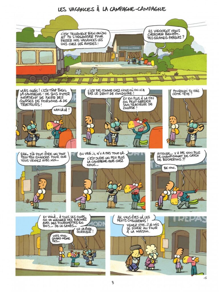 Les cavaliers de l'apocadispe tome 6 Dupuis planche 3