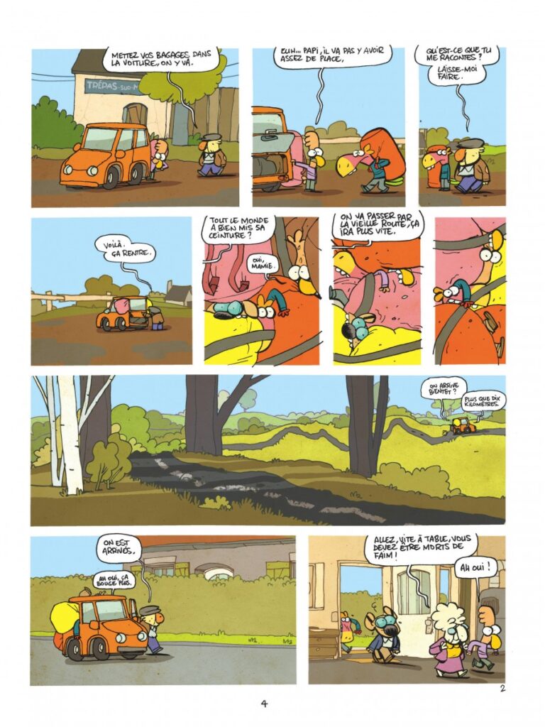 Les cavaliers de l'apocadispe tome 6 Dupuis planche 4