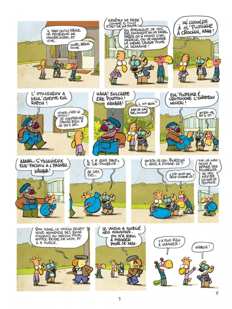 Les cavaliers de l'apocadispe tome 6 Dupuis planche 7