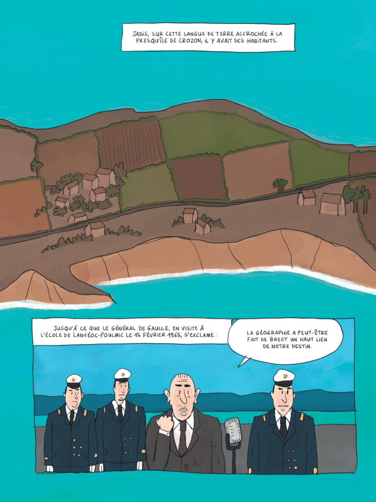 Les irradiés de l'île longue Dargaud planche