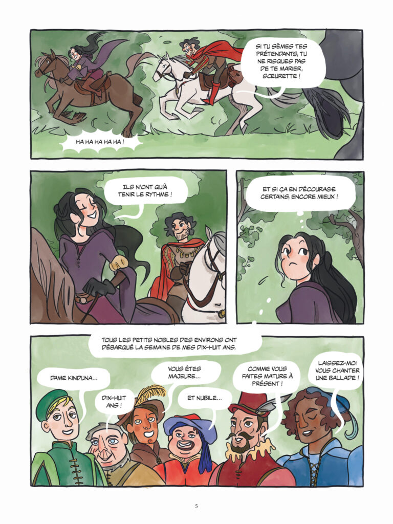 La Cité des Dames tome 1 Dargaud planche 5