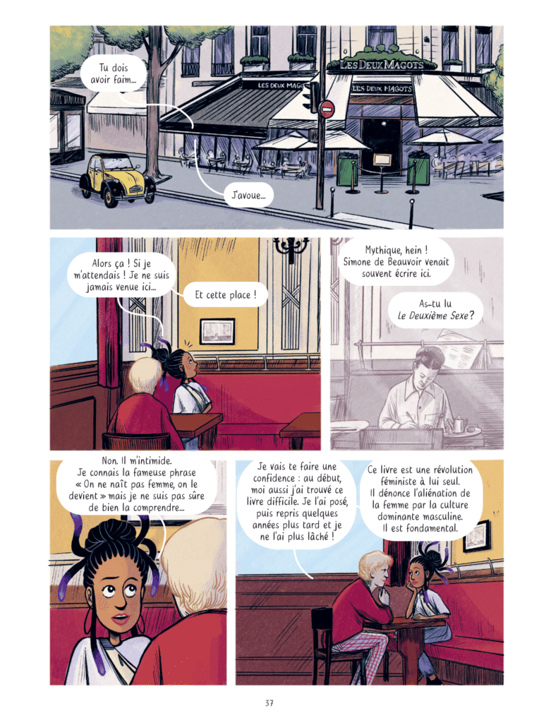 La marche des femmes Albin Michel Bande Dessinée p37