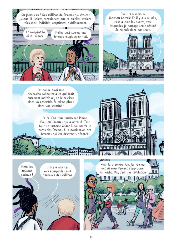 La marche des femmes Albin Michel Bande Dessinée p70