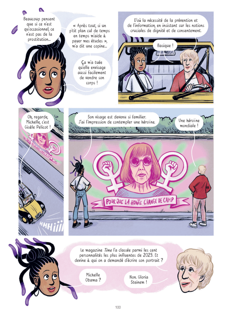 La marche des femmes Albin Michel Bande Dessinée p100