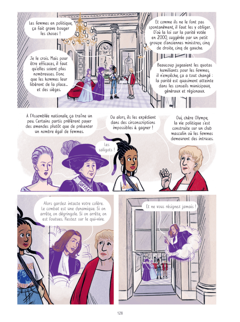 La marche des femmes Albin Michel Bande Dessinée p128