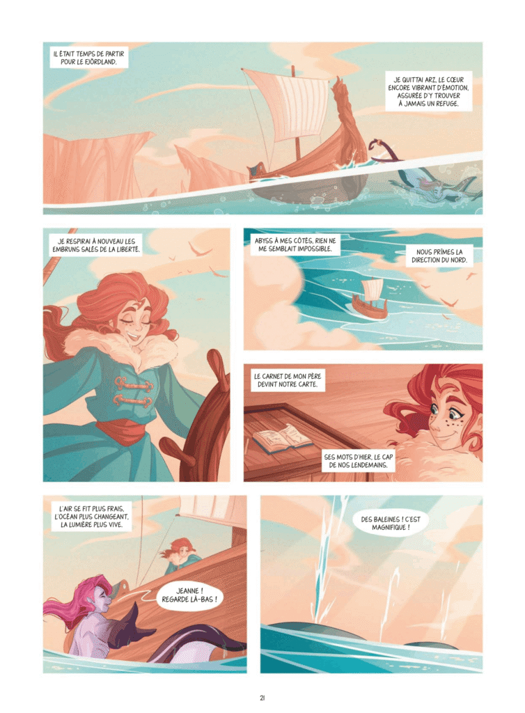 Jeanne des Embruns tome 3 Glénat planche 21