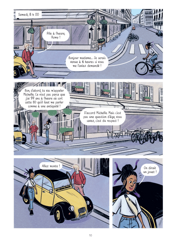 La marche des femmes Albin Michel Bande Dessinée p10