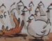 Une poule dans une case, qui picore quelques phrases Une poule dans une case, qui picore quelques phrases