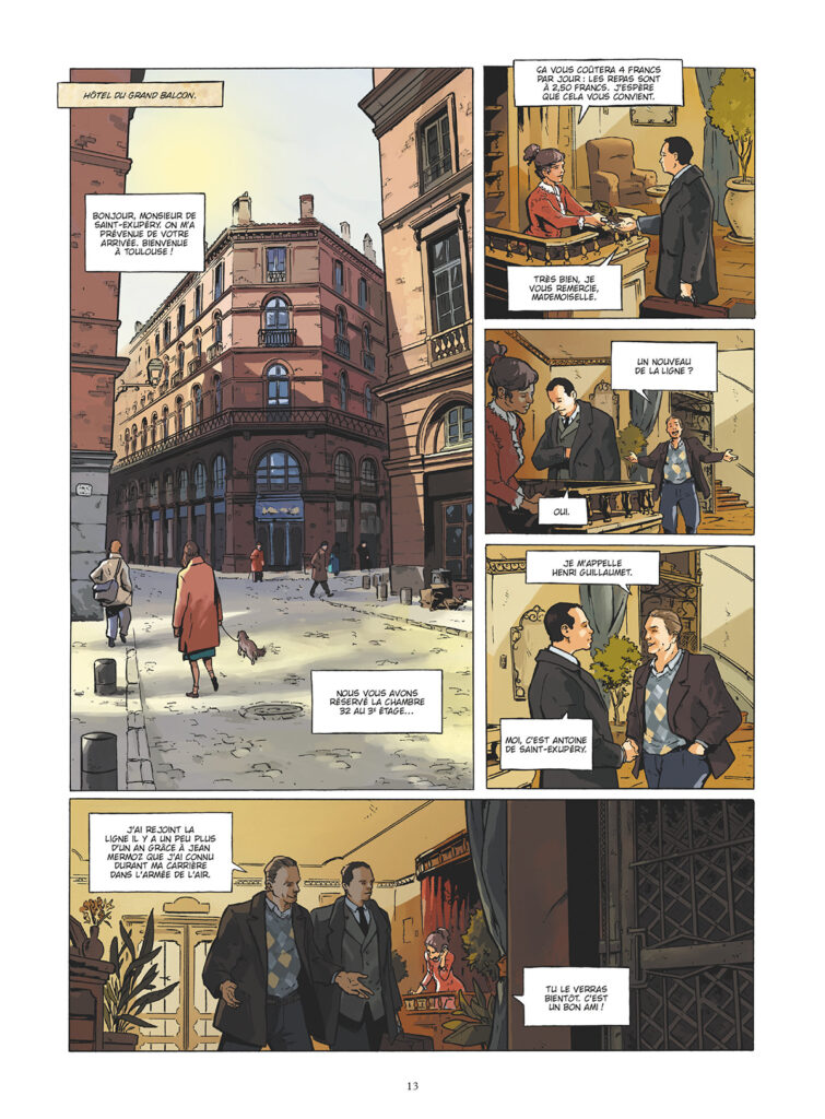 Saint-Exupéry et l'origine du Petit Prince Glénat planche 13