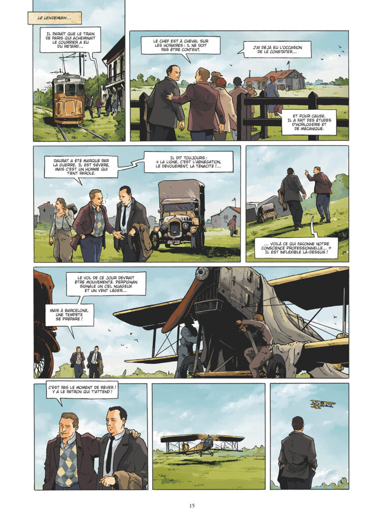 Saint-Exupéry et l'origine du Petit Prince Glénat planche 15