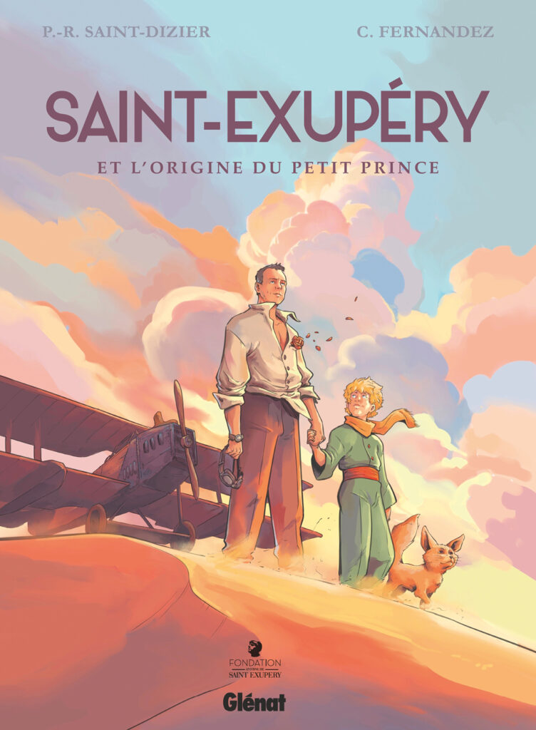 Saint-Exupéry et l'origine du Petit Prince Glénat couverture