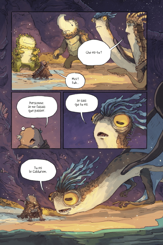 Lightfall Gallimard BD planche