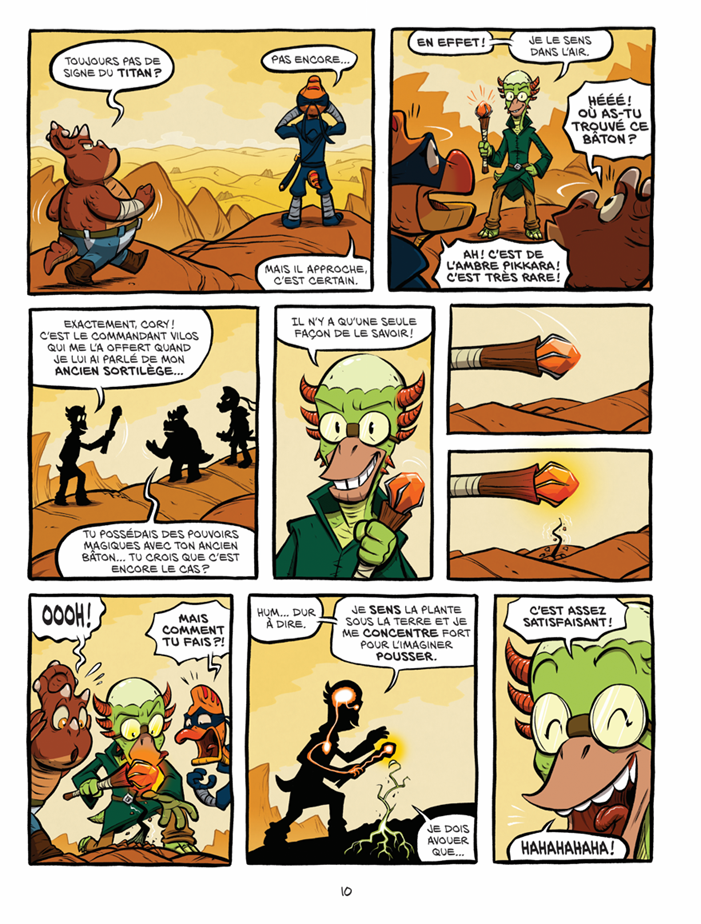 Aventurosaure tome 7 Presses Aventure planche 10