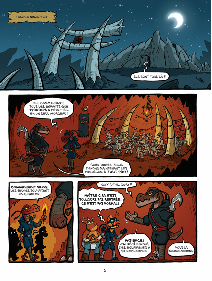 Aventurosaure tome 7 Presses Aventure planche 6