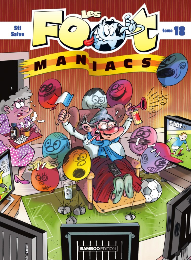 Les Foot Maniacs tome 18 Bamboo couverture