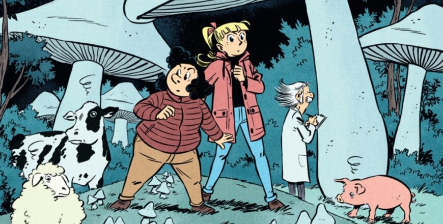 Une aventure de Seccotine tome 1 : Mystère à Champignac
