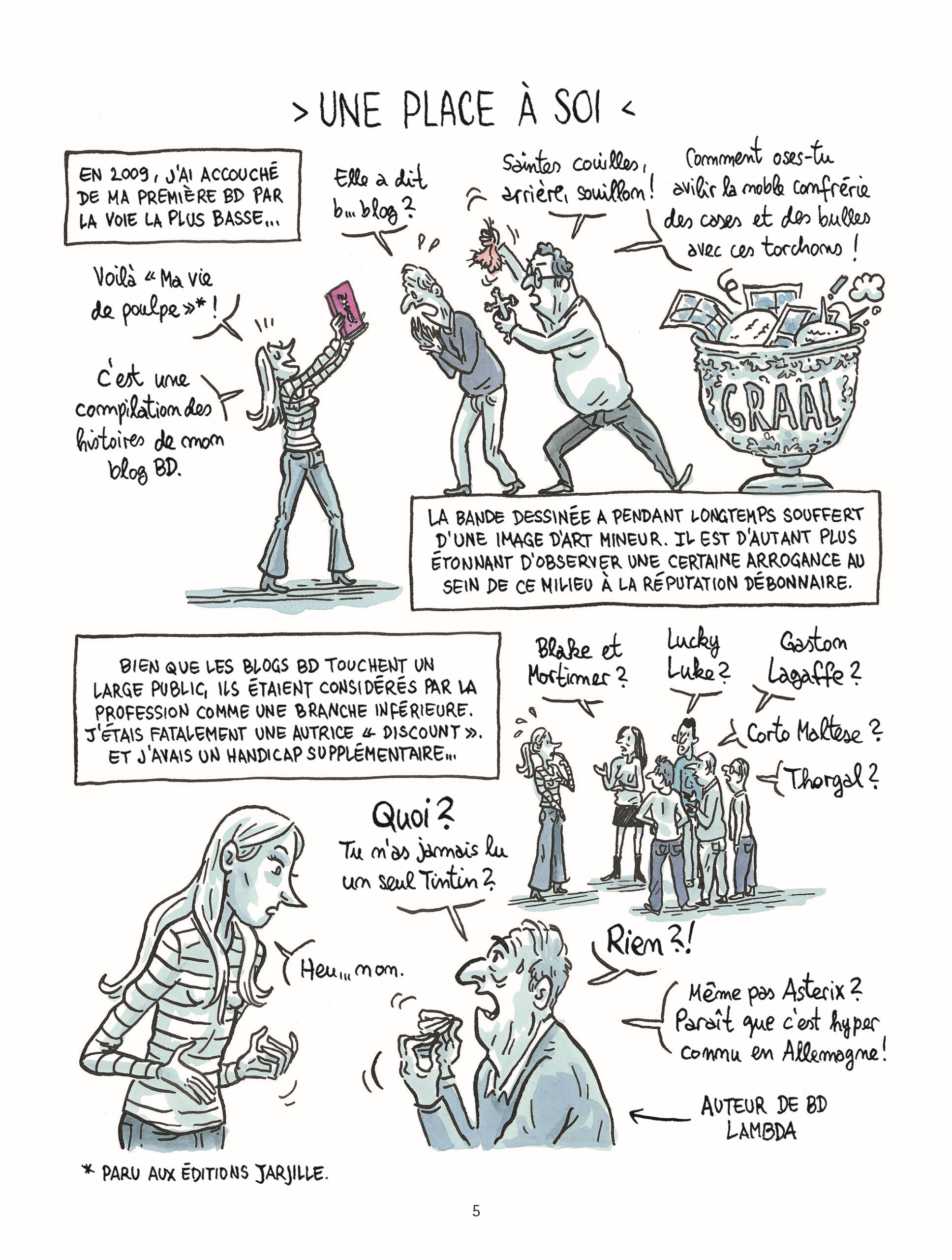 Légère comme une enclume Futuropolis planche 5