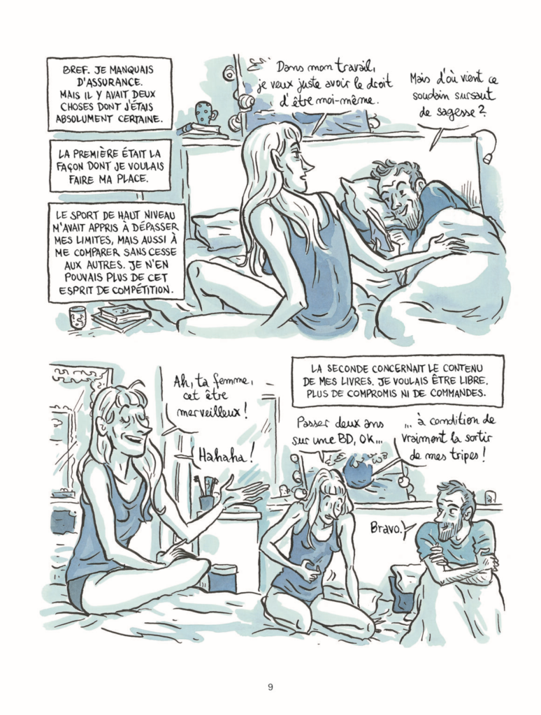 Légère comme une enclume Futuropolis planche 9