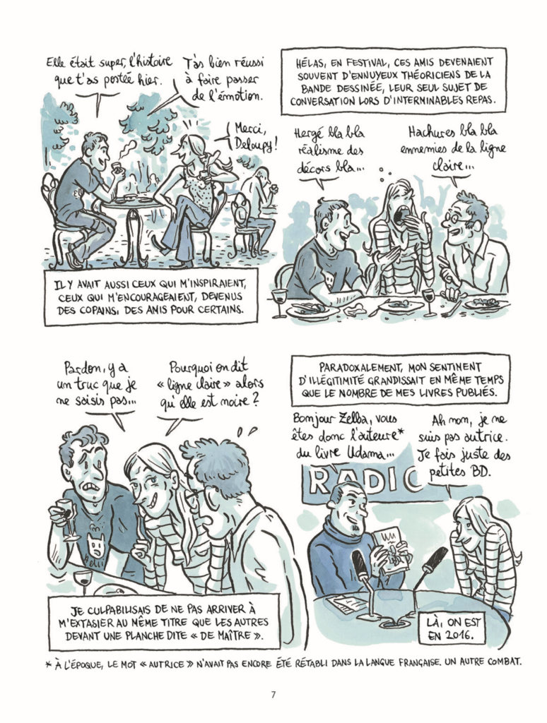 Légère comme une enclume Futuropolis planche 7