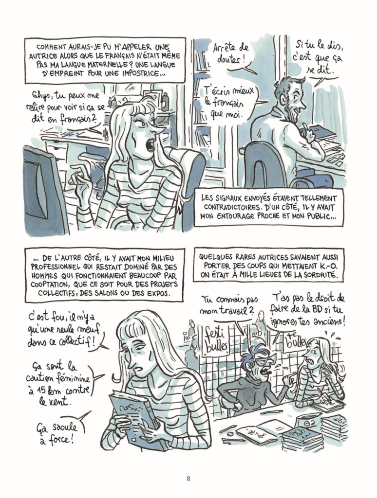 Légère comme une enclume Futuropolis planche 8