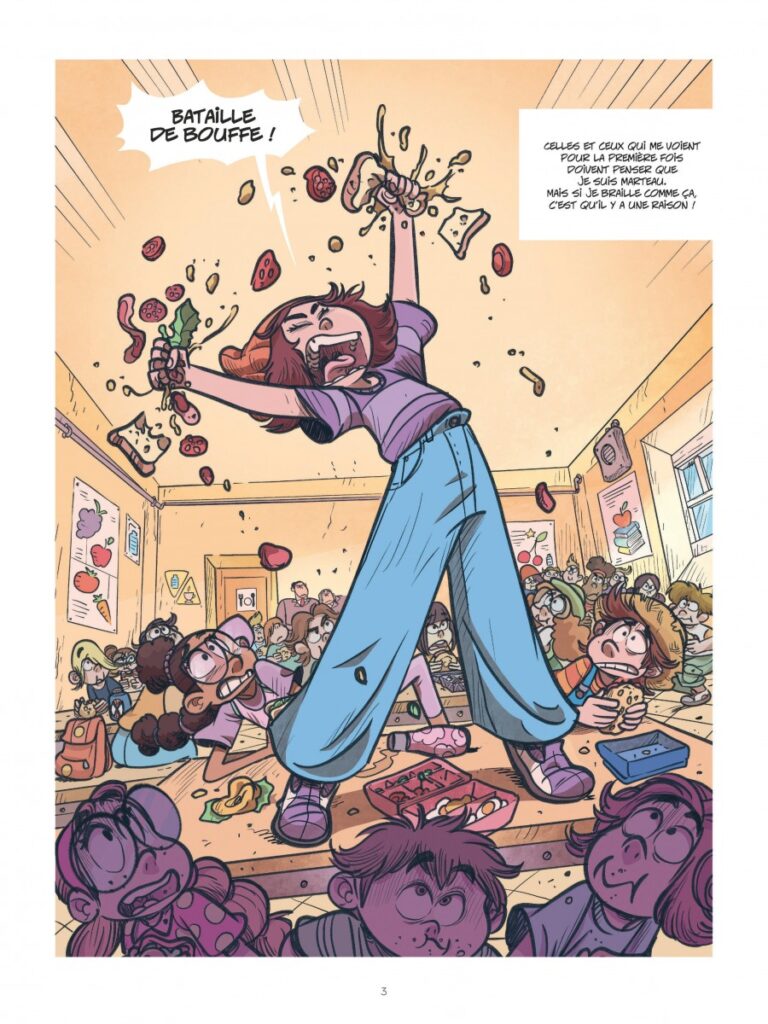 Lila et l'usine à sales gosses tome 1 Le Lombard p3