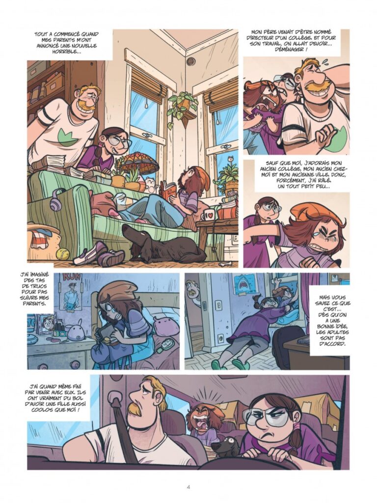 Lila et l'usine à sales gosses tome 1 Le Lombard p4