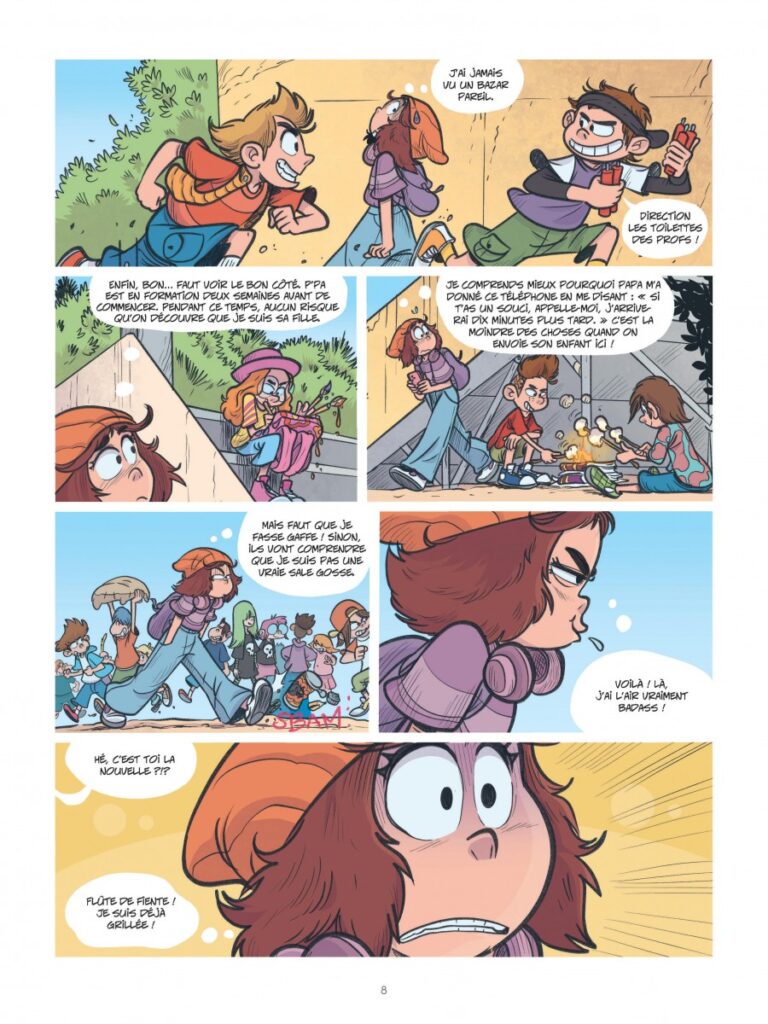 Lila et l'usine à sales gosses tome 1 Le Lombard p8