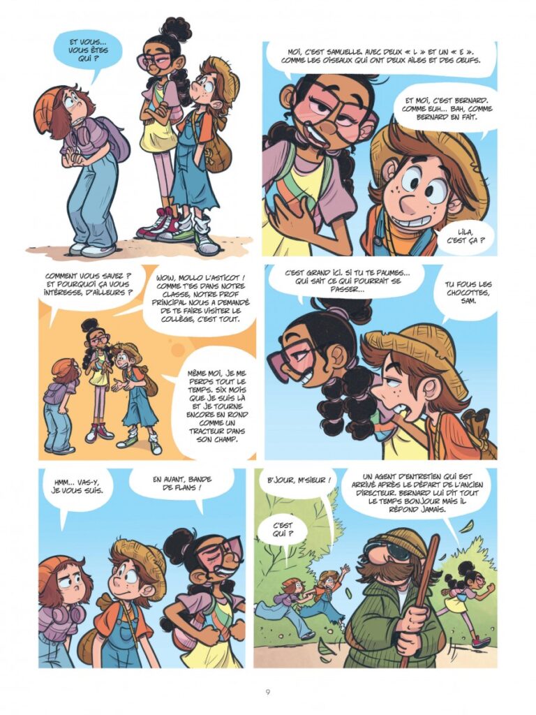 Lila et l'usine à sales gosses tome 1 Le Lombard p9