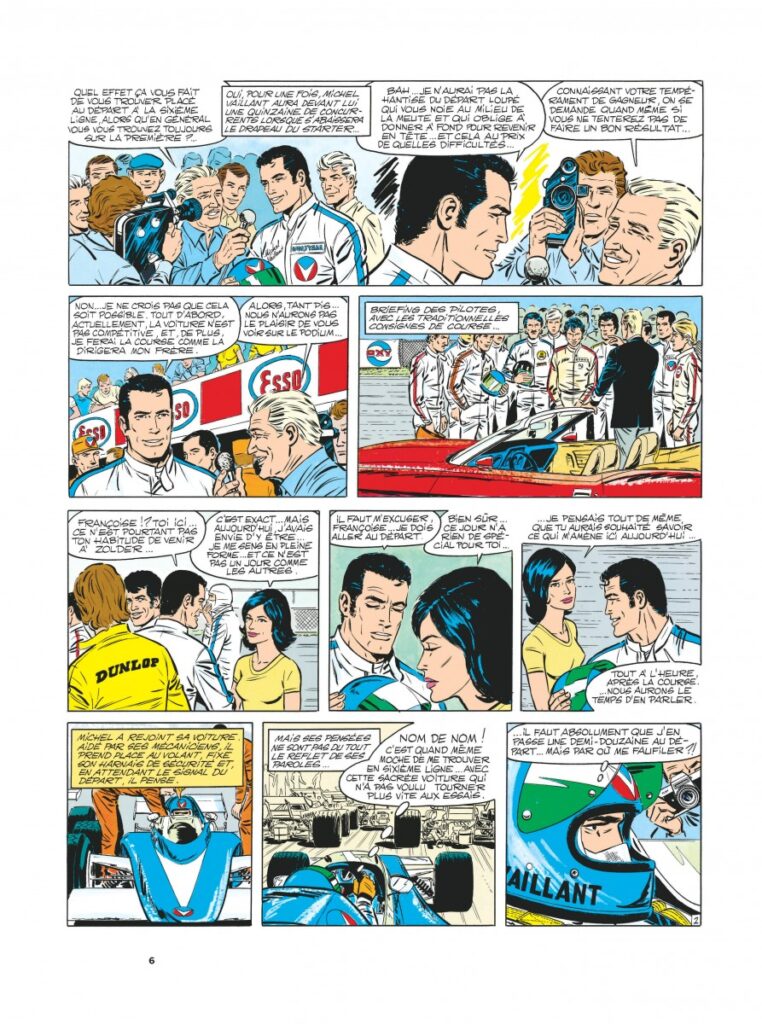 Michel Vaillant Histoires courtes tome 5 Graton planche 6